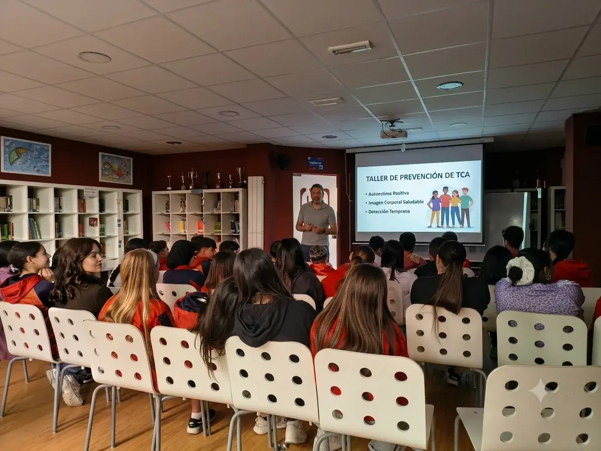 Taller de prevención de TCA en un centro educativo